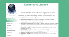 Desktop Screenshot of kooperativtlarande.se