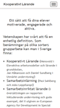 Mobile Screenshot of kooperativtlarande.se